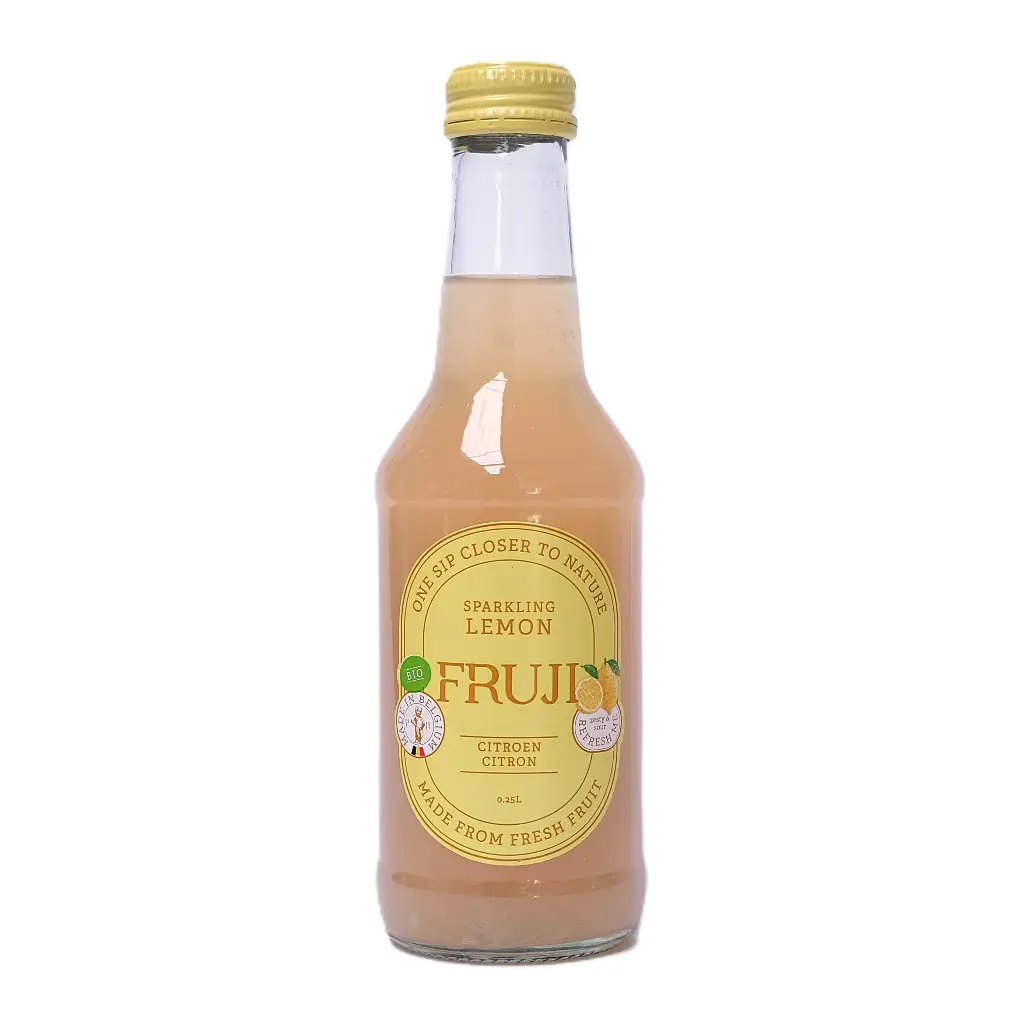 Boisson pétillante citron