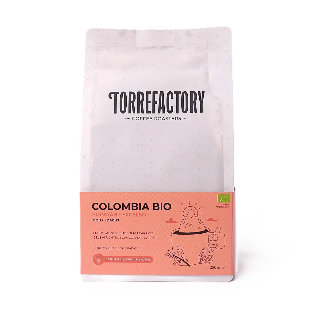 Café Colombia moulu par 250g