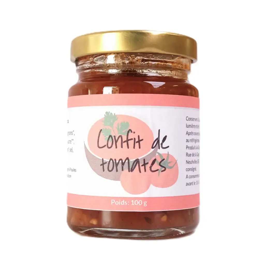 Confit de tomates