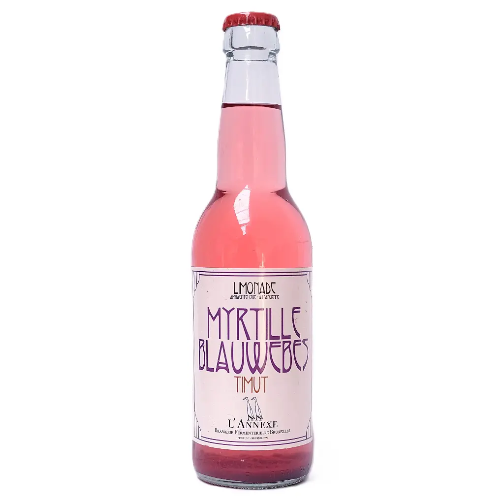 Boisson pétillante myrtille poivre Timut