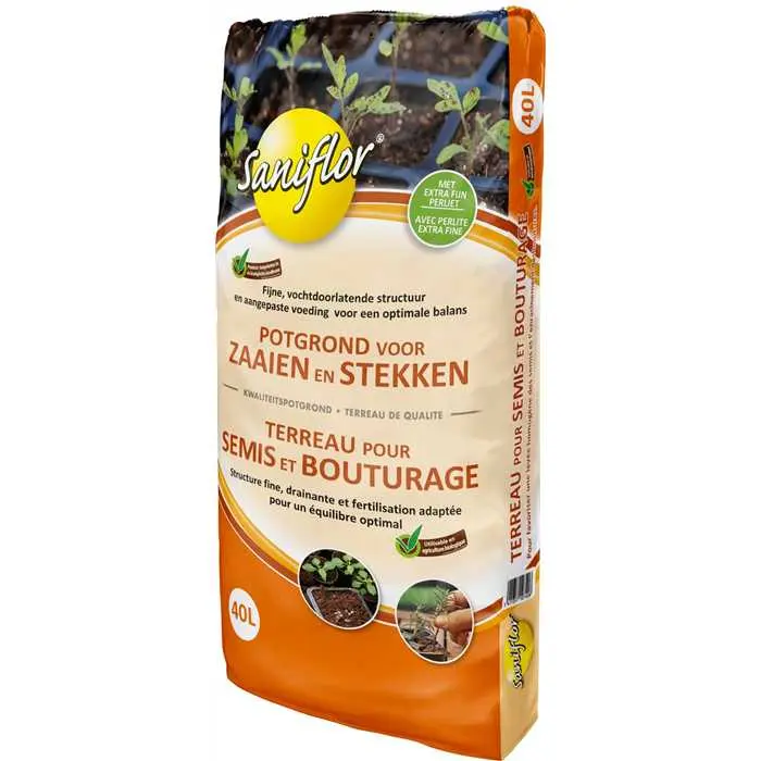 Terreau pour semis et bouturage