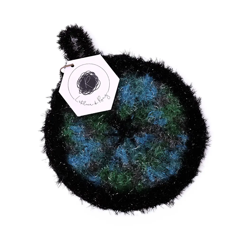 Éponge de vaisselle lavable