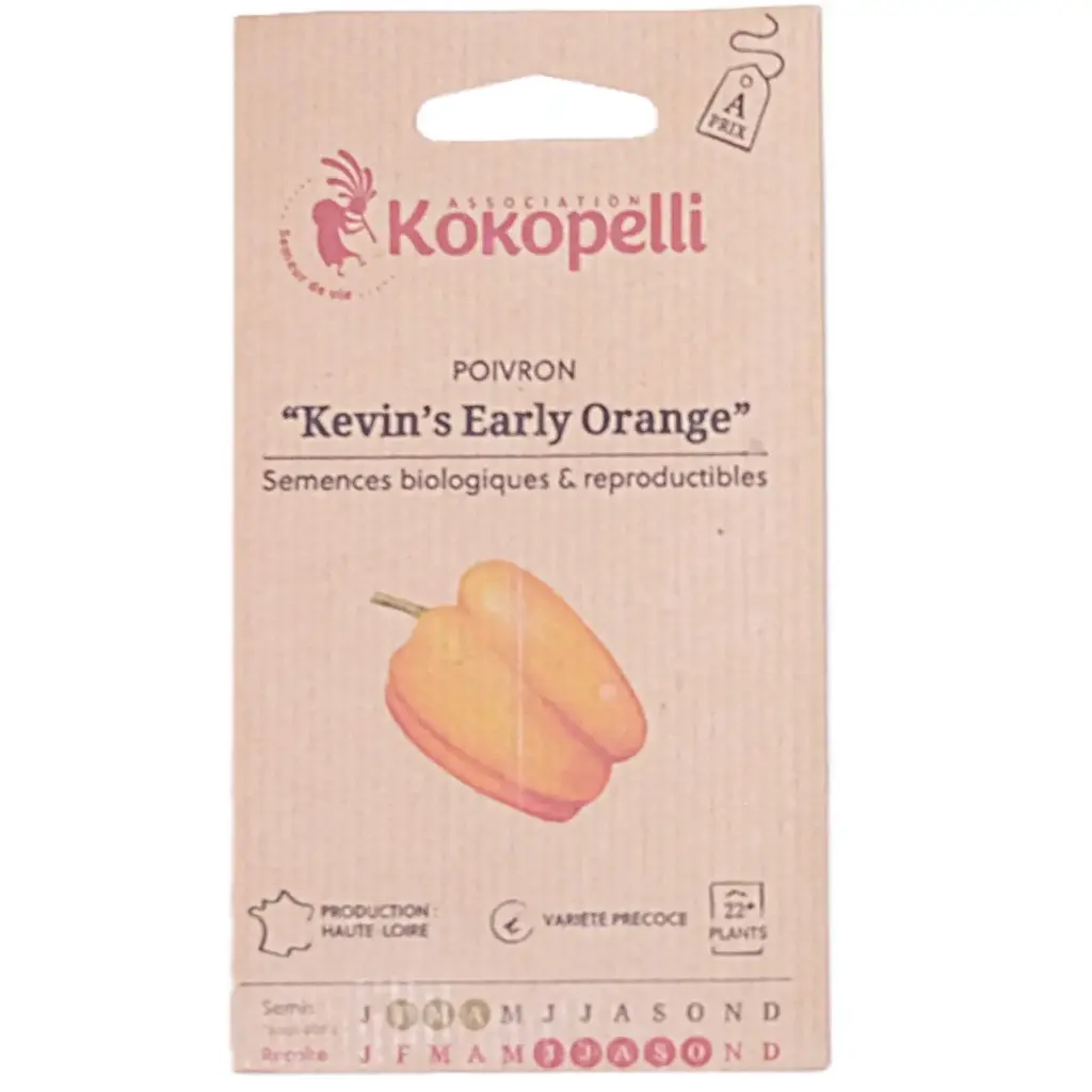 Semences de poivron orange
