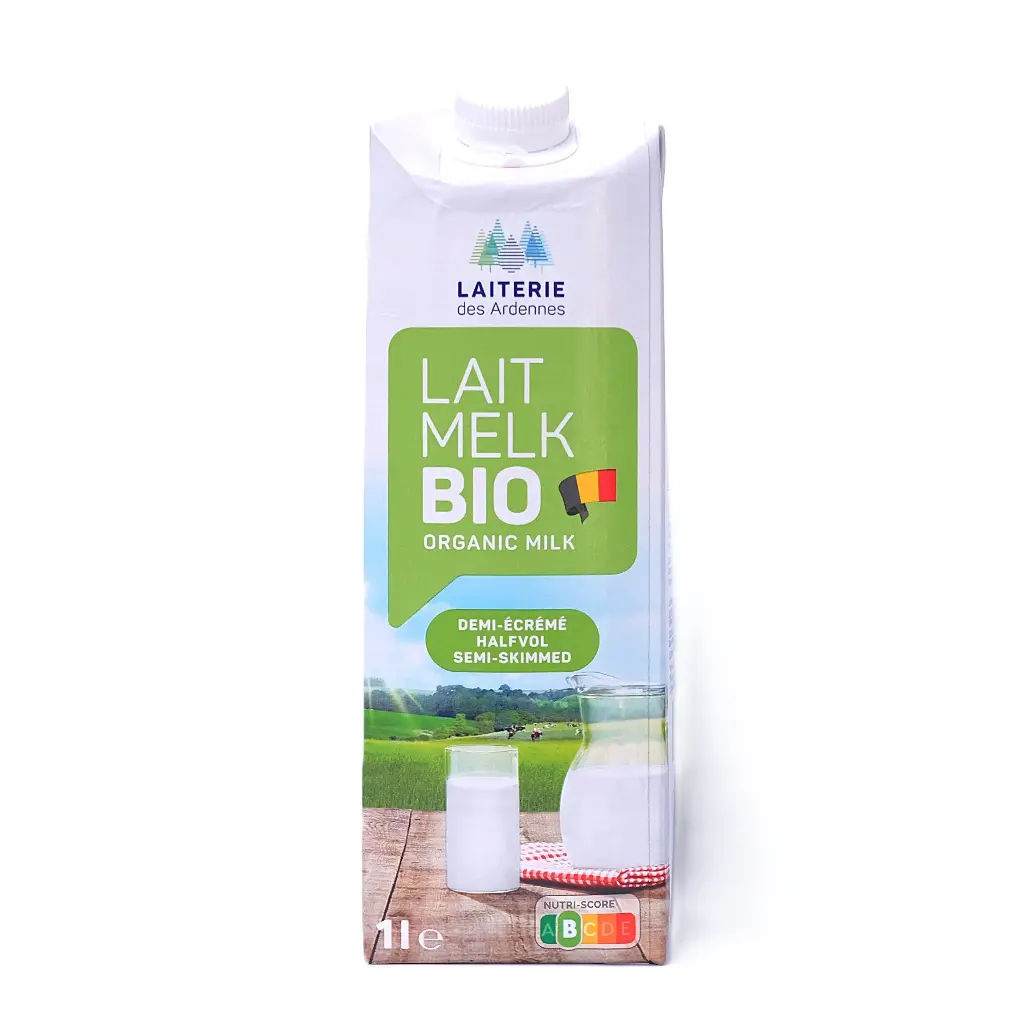 Lait demi-écrémé par 1L