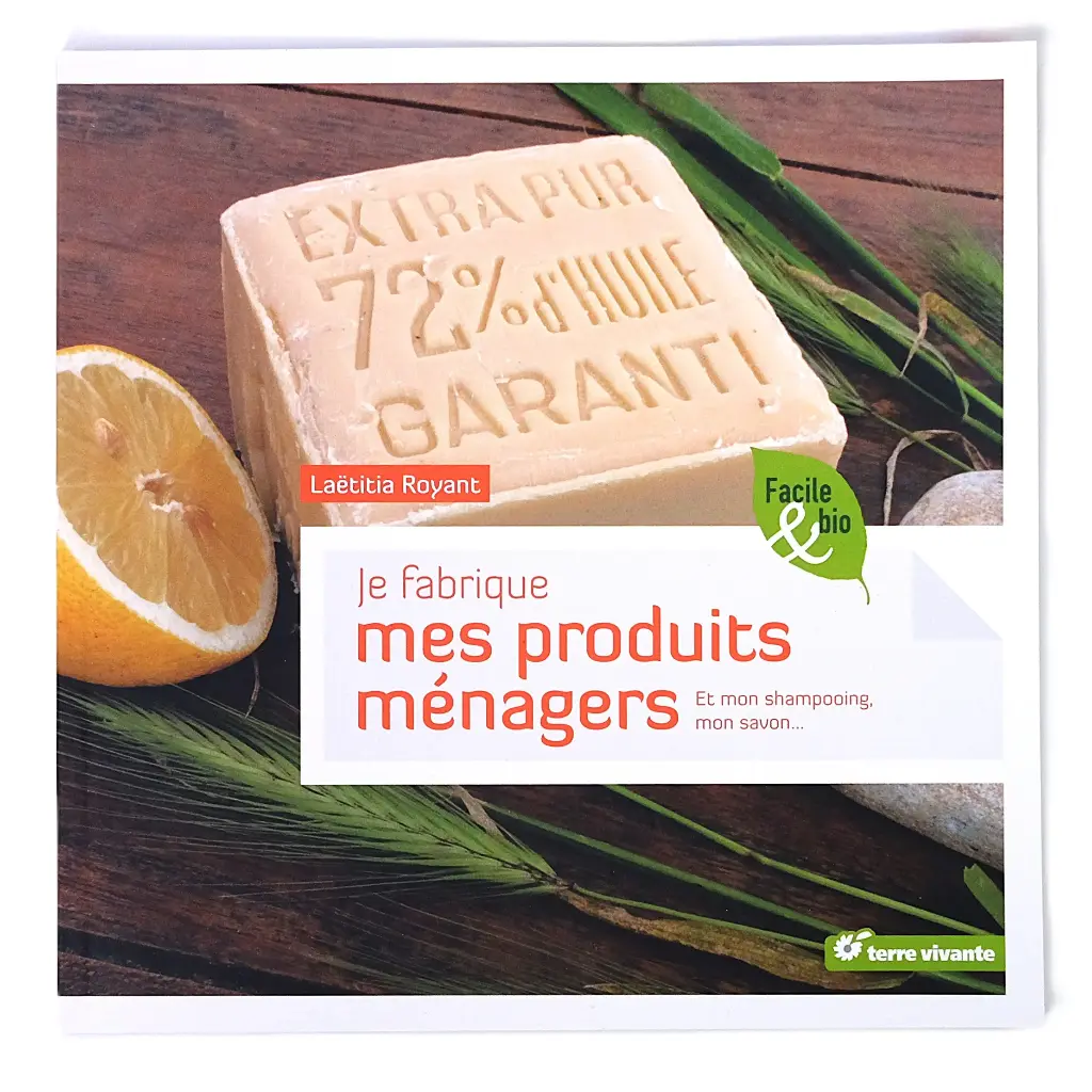 Livre "Je fabrique mes produits ménagers"