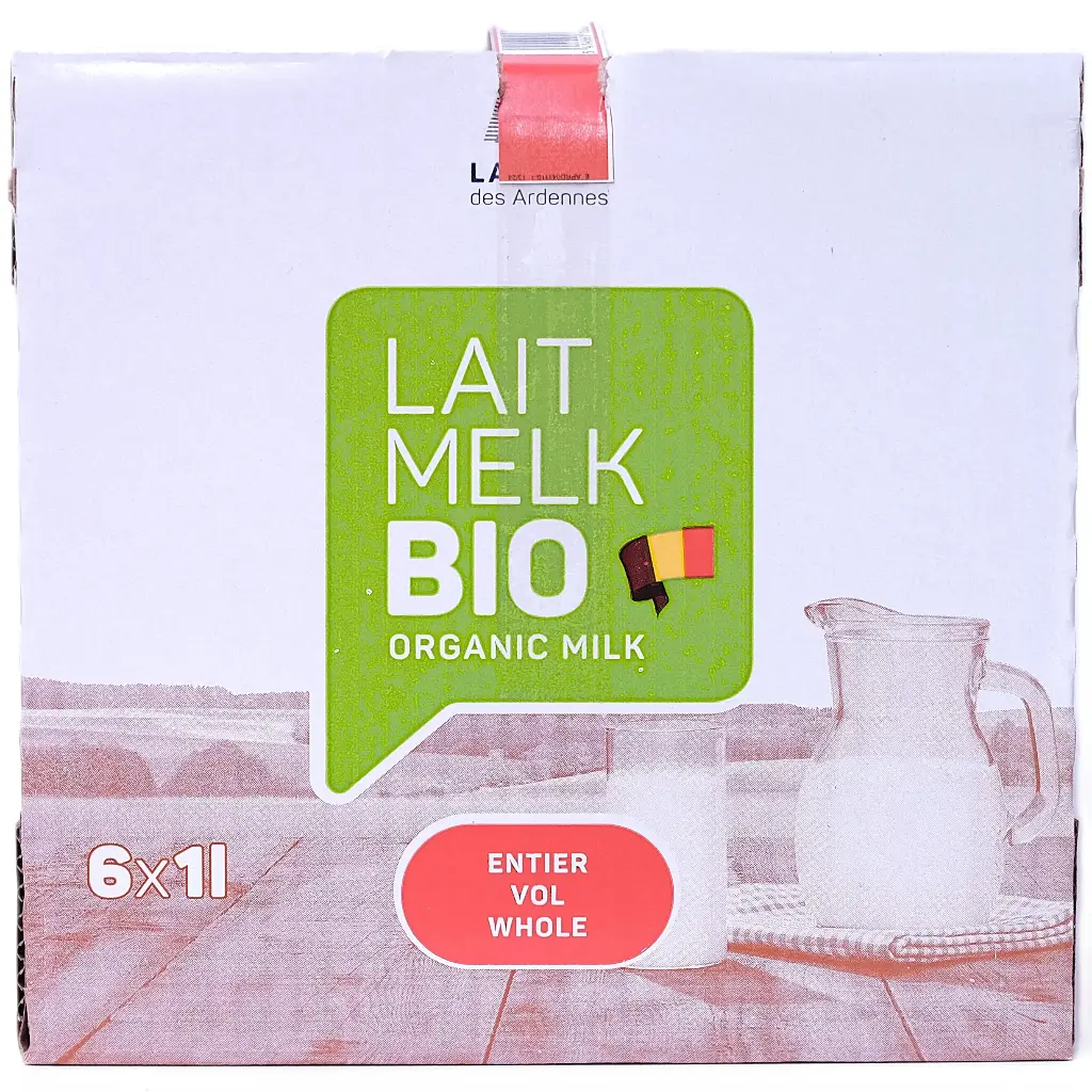 Lait entier par 6L
