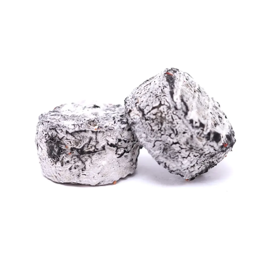 Crottin de chèvre cendré