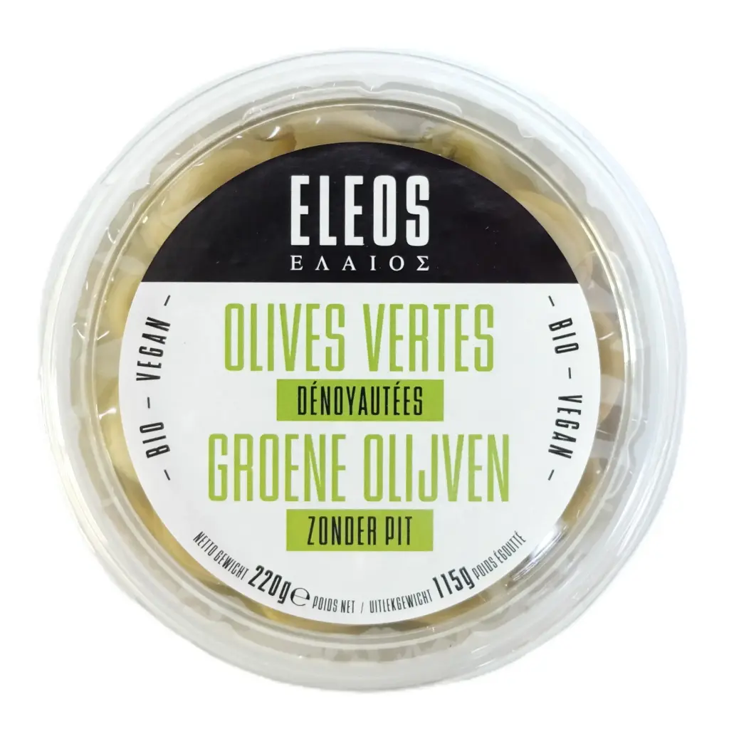 Olives vertes dénoyautées