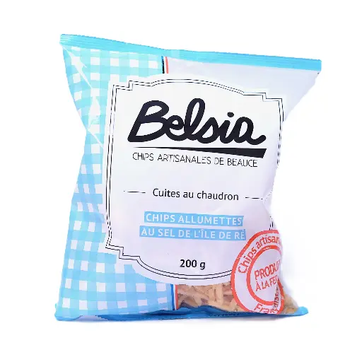 Chips allumettes au sel