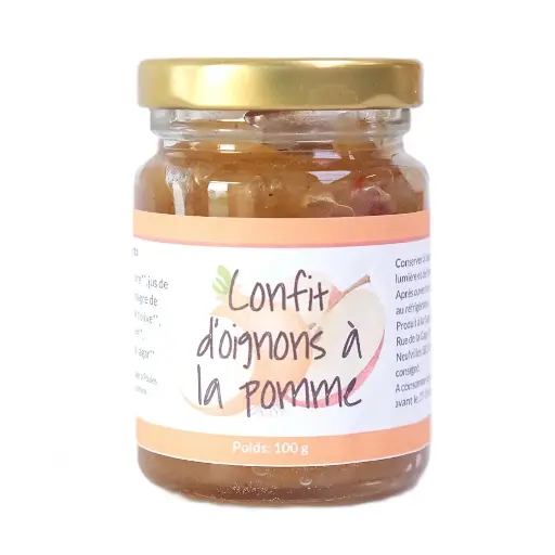 Confit d'oignon à la pomme