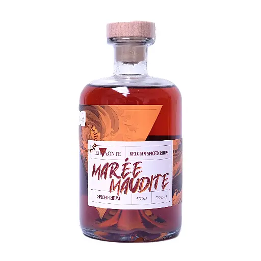 Rhum ambré Marée Maudite