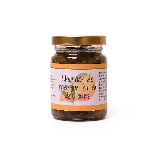 Chutney à la mangue et ail des ours