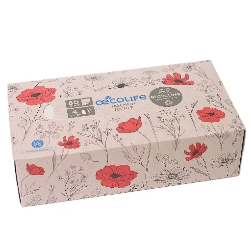 Mouchoirs en papier recyclé