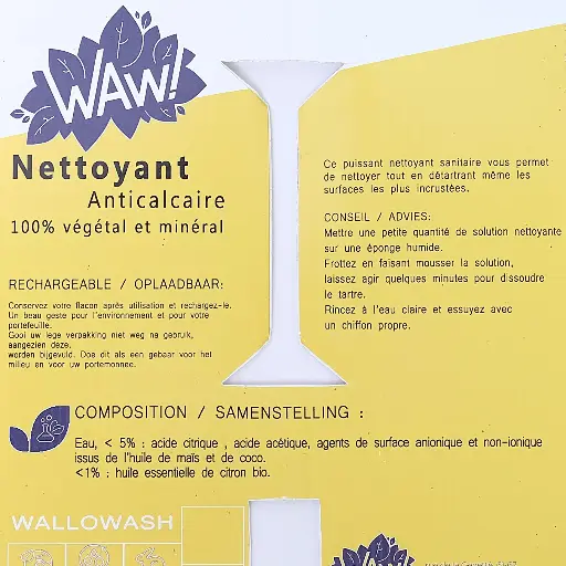 Nettoyant anticalcaire