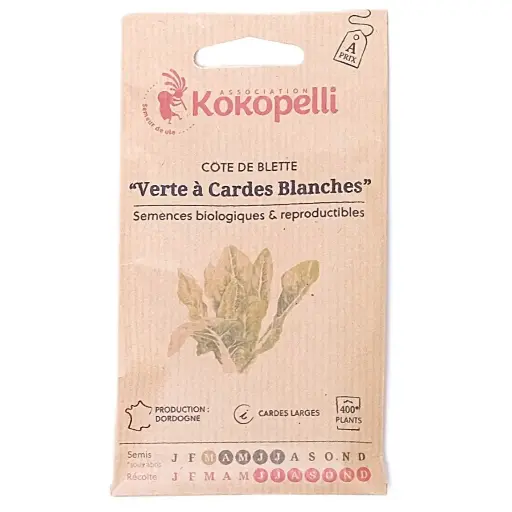 Semences de bettes à cardes