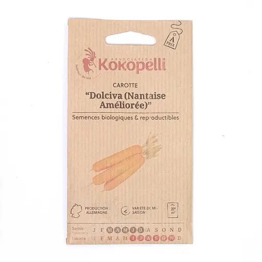 Semences de carottes nantaises