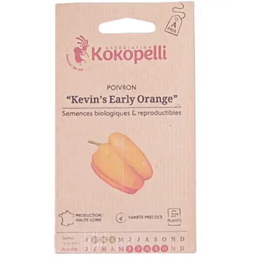 Semences de poivron orange