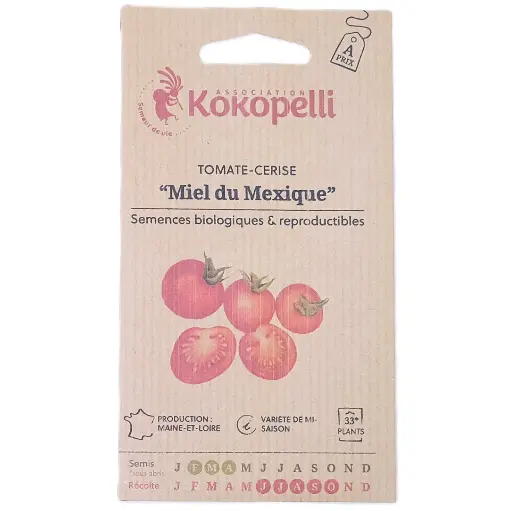Semences de tomates-cerise rouges