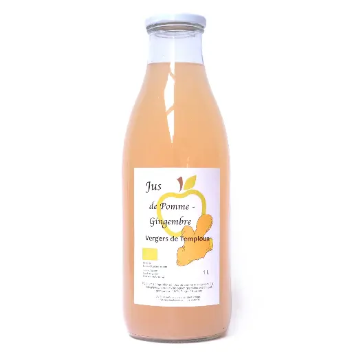 Jus de pomme et gingembre