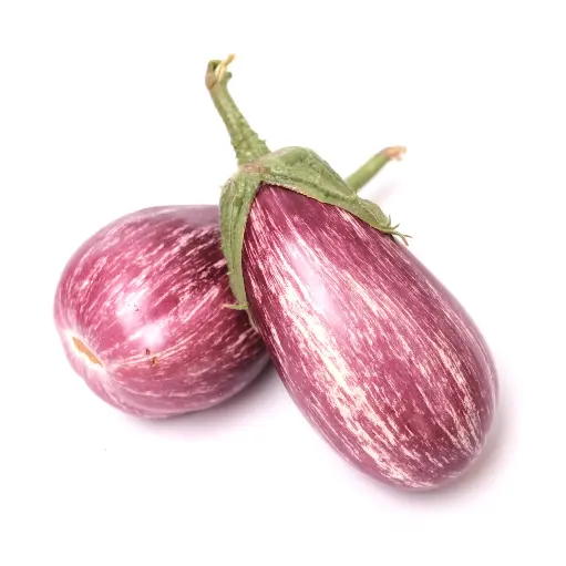 Aubergines roses par 500g