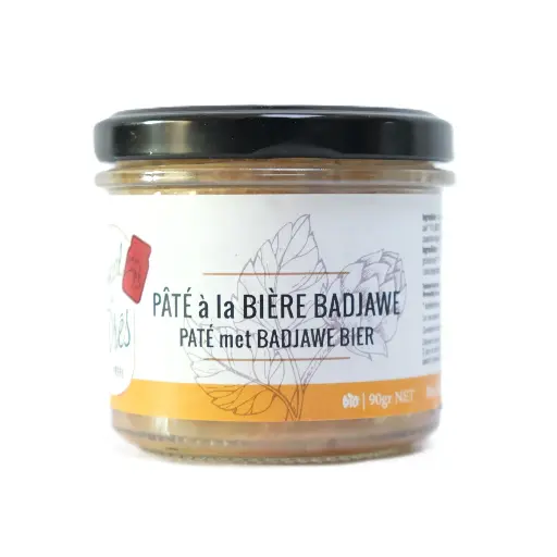 Pâté à la bière Badjawe et sirop de Liège