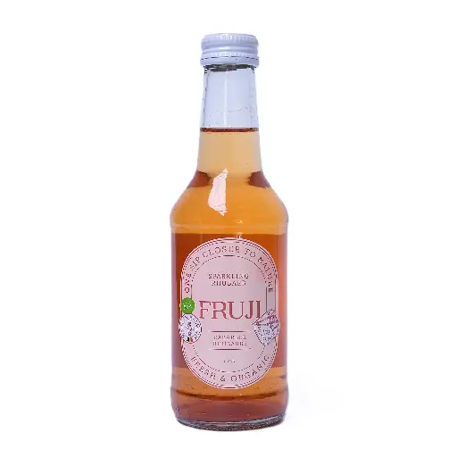 Boisson pétillante rhubarbe